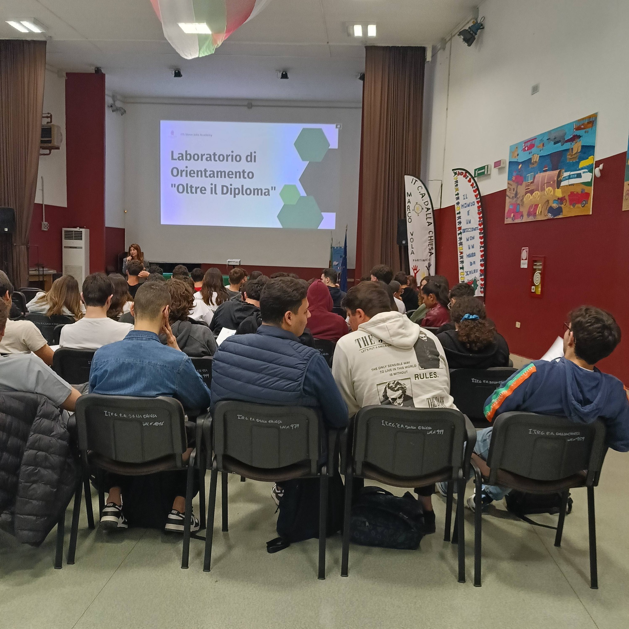 Orientamento per gli alunni delle classi quinte ITS Steve Jobs.